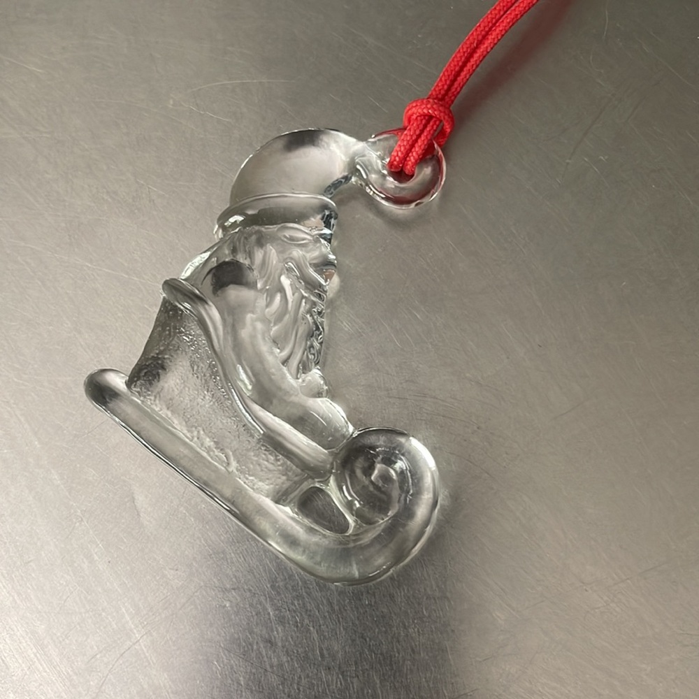 Kosta Boda Santa Christmas ornament ⛄️
